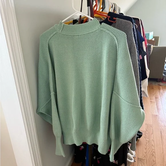 Mint Green Women's Sweater Free People - Picture 3 of 3